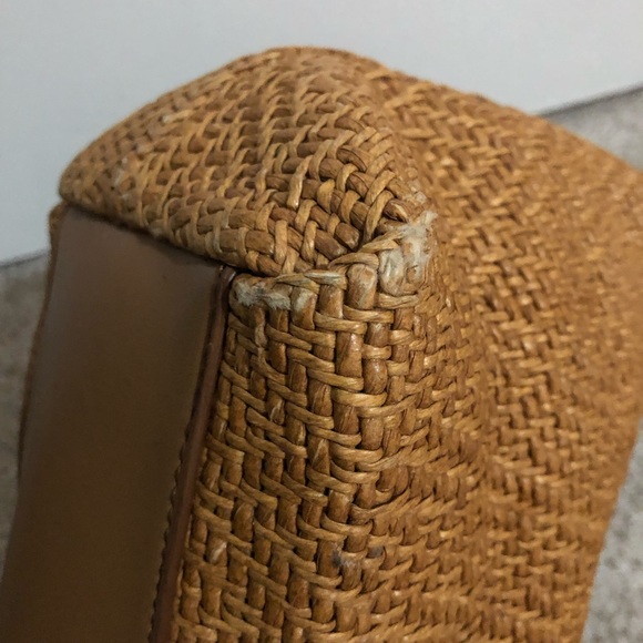 Fossil vintage straw bag - Picture 4 of 7